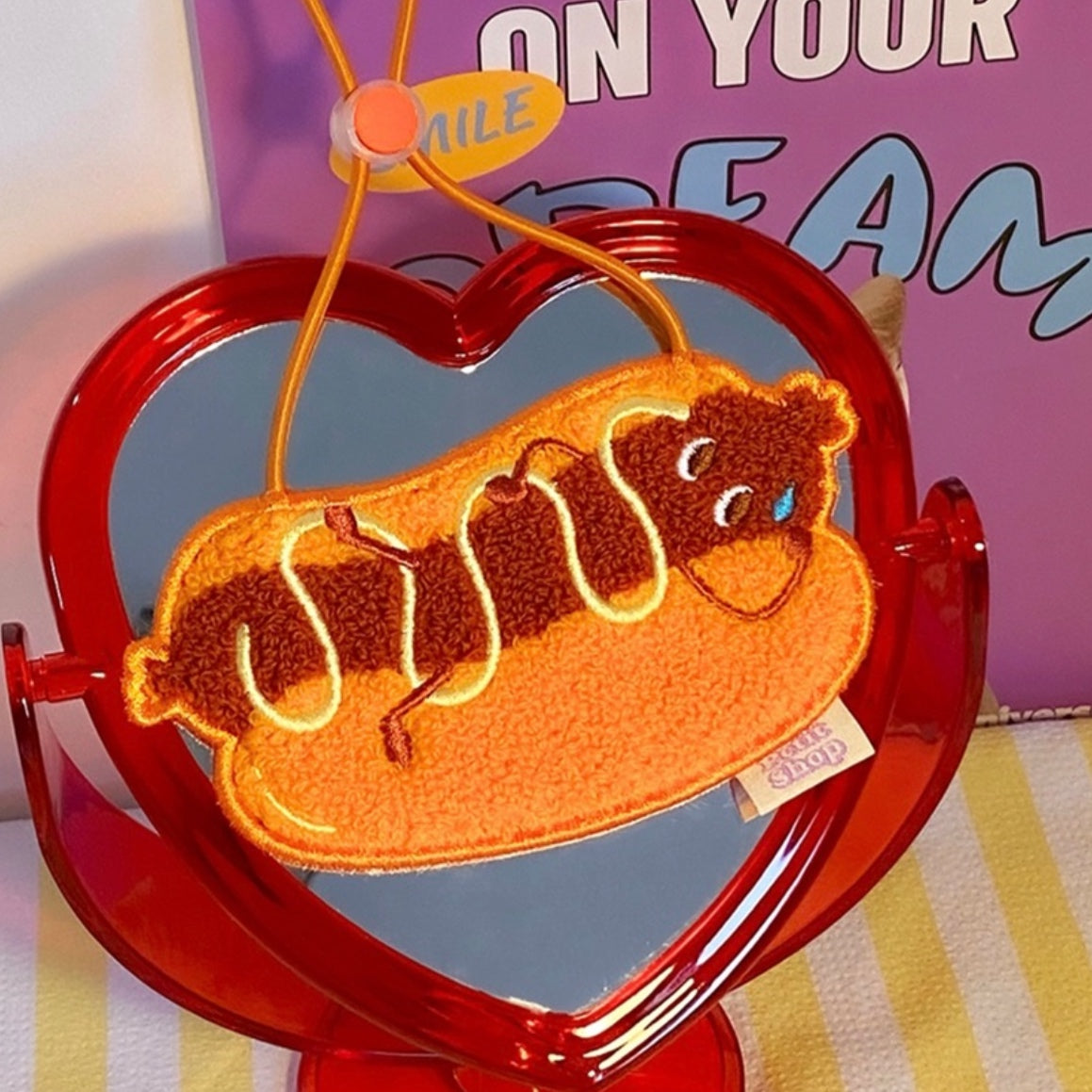 PetAstory Hotdog Hugs Drool Bandana