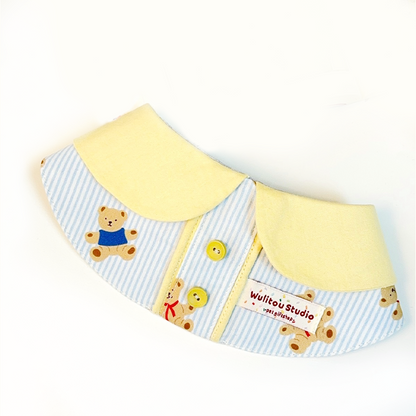 PetAstory Button Bear Drool Bandana