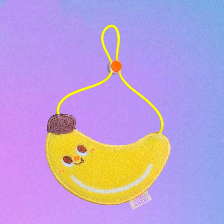 PetAstory Baby Banana Drool Bandana