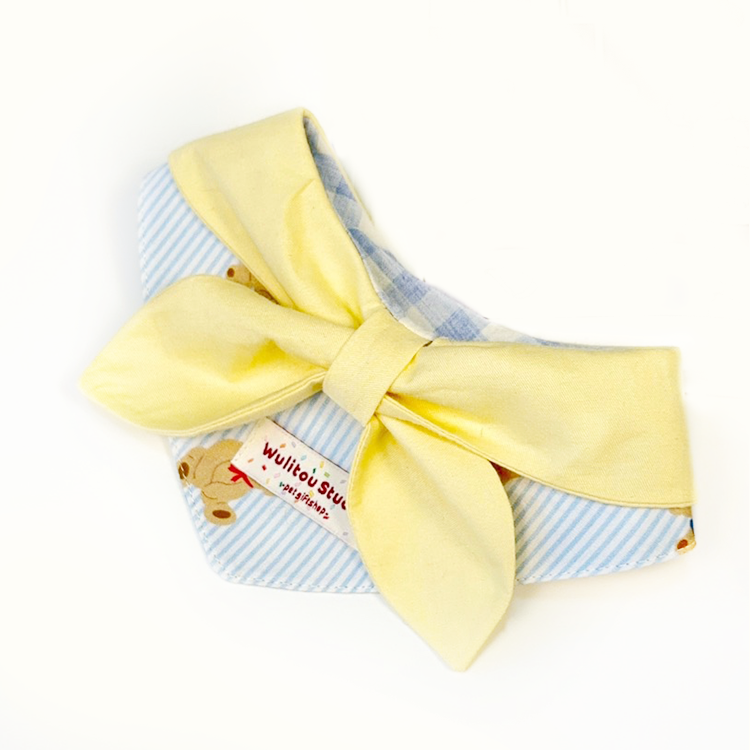 PetAstory Honey Bear Drool Bandana