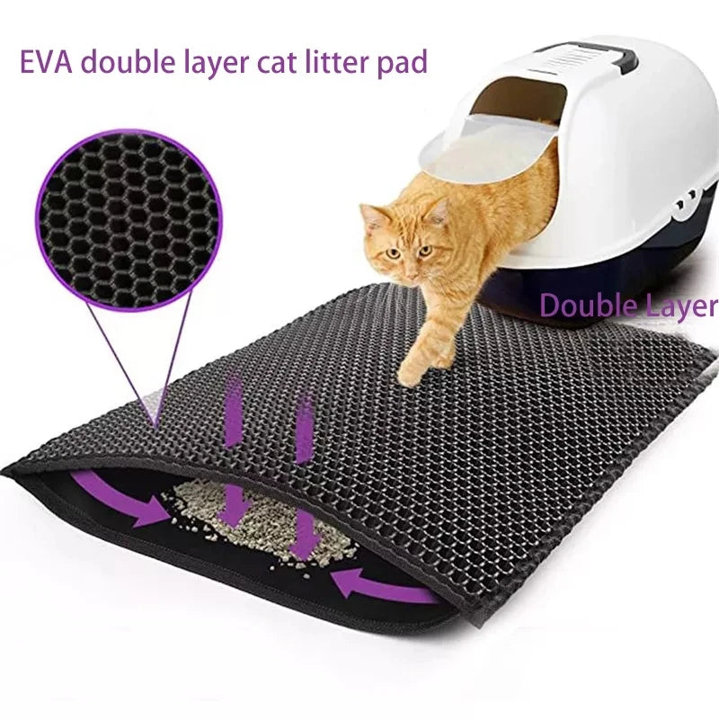 PawTrap Double-Layer Litter Mat