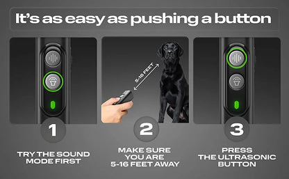 BarkShield Pro Ultrasonic Trainer
