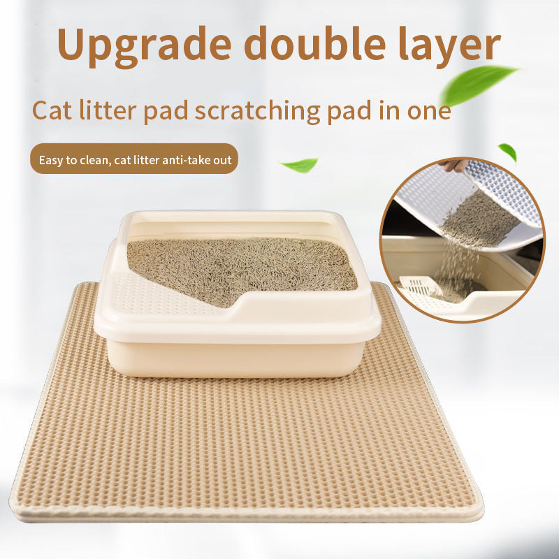 PawTrap Double-Layer Litter Mat
