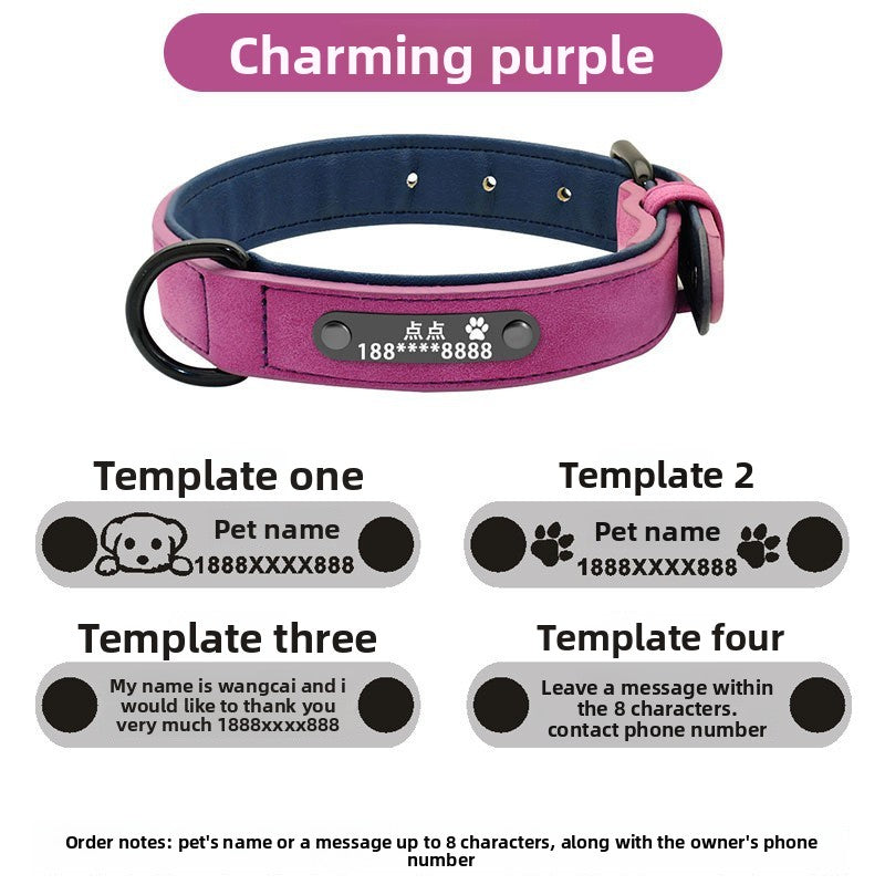 NameGlow Personalized Pet Collar