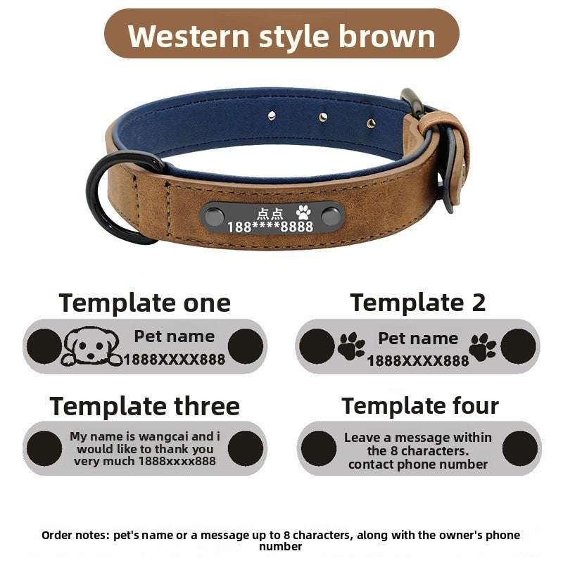 NameGlow Personalized Pet Collar