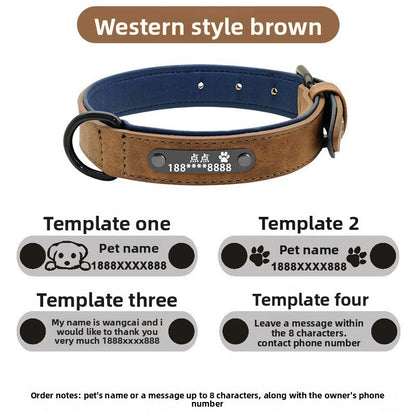 NameGlow Personalized Pet Collar