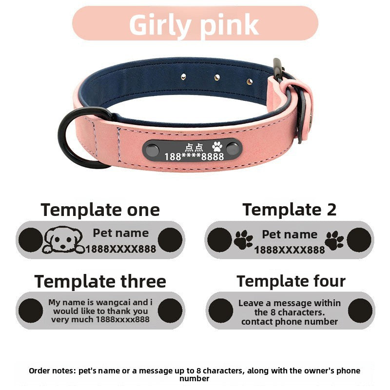 NameGlow Personalized Pet Collar